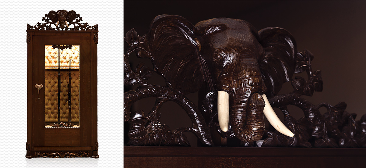 Panorama elephant handcrafted